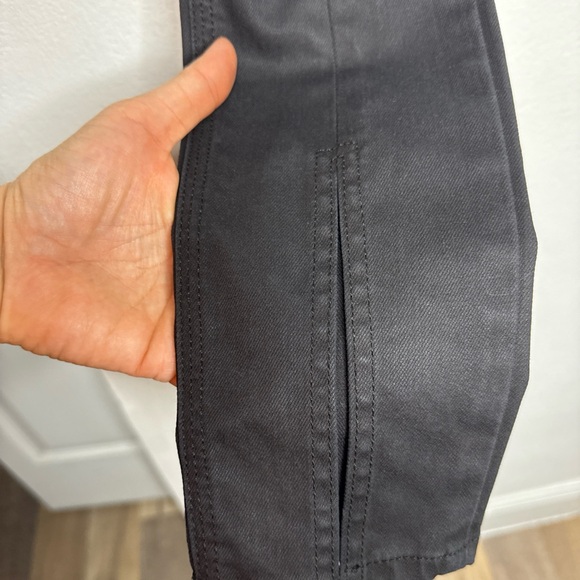 Alice + Olivia Black Cosmic Jeans AO.LA Sz 24 Used - Picture 6 of 12